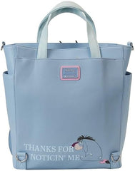 LOUNGEFLY Eeyore Smile Convertible Tote Bag Winnie the Pooh