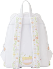 LOUNGEFLY Disney Winnie the Pooh Cosplay Folk Floral Mini Backpack