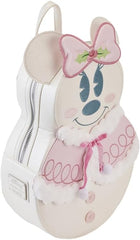 Loungefly Disney Minnie Pastel Figural Snowman Disney Mini Backpack