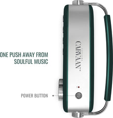 Saregama Carvaan 2.0 Portable Music Player 5000 Pre-Loaded Songs with Podcast, FM/BT/AUX , SC211WIFI-H-EGRN, SC03 - Emerald Green | 8902057400555
