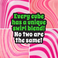 Schylling NeeDoh Nice Cube Variety 3-Pack – Candy Swirl, Original Nice Cube & Swirl Nice Cube – Super Solid Sensory Squish Toys, Colors & Swirl Patterns May Vary, Ages 3+