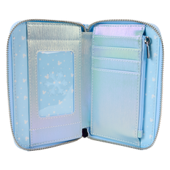 LOUNGEFLY Mickey & Friends Winter Wonderland Scene Zip Around Wallet