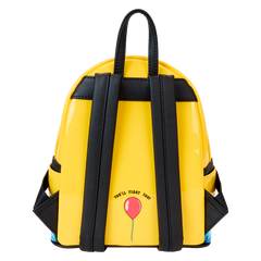 LOUNGEFLY IT Pennywise Raincoat Cosplay Glow Mini Backpack
