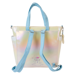 LOUNGEFLY Mickey & Friends Winter Wonderland Scene Convertible Backpack & Tote Bag