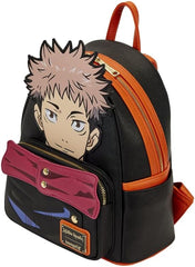 Loungefly Jujutsu Kaisen Yuji Itadori Double Strap Shoulder Bag