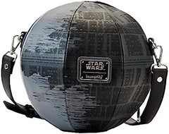 LOUNGEFLY Star Wars Return of the Jedi 40th Anniversary Death Star Figural Crossbody Purse