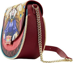 LOUNGEFLY Disney Snow White Evil Queen Throne Crossbody Purse