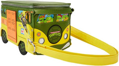 LOUNGEFLY Teenage Mutant Ninja Turtles 40th Anniversary Party Wagon Figural Crossbody Bag