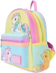 LOUNGEFLY MLP Color Block Mini Backpack