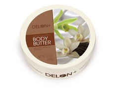DELON Intense Moisturizing Body Butter, 6.9 Oz (2-Pack) (Smooth Vanilla)