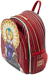 LOUNGEFLY Disney Snow White Evil Queen Throne Double Strap Shoulder Bag