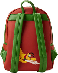 LOUNGEFLY Mickey & Minnie Mouse – Hot Cocoa Fire Place Women's Mini Backpack Standard Polyurethane