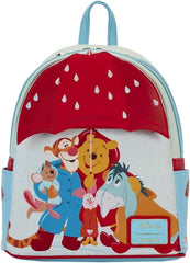 LOUNGEFLY Disney Winnie the Pooh and Friends Rainy Day Mini Backpack