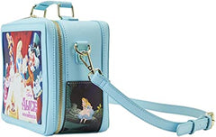 LOUNGEFLY Disney Alice in Wonderland Classic Movie Lunch Box Crossbody Purse
