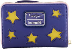 LOUNGEFLY Coraline Stars Glow Zip Around Wallet