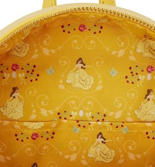 LOUNGEFLY Disney Beauty and the Beast Princess Series Lenticular Mini Backpack