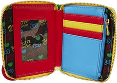 LOUNGEFLY Sanrio Hello Kitty 50th Anniversary Zip Around Wallet