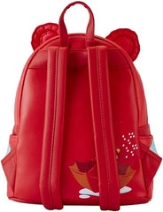 LOUNGEFLY Winnie the Pooh Rainy Day Puffer Jacket Mini Backpack