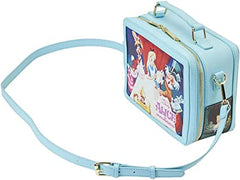 LOUNGEFLY Disney Alice in Wonderland Classic Movie Lunch Box Crossbody Purse