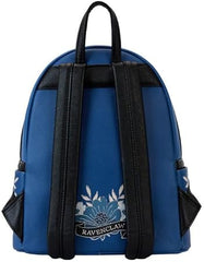 LOUNGEFLY Harry Potter Ravenclaw House Floral Tattoo Mini Backpack