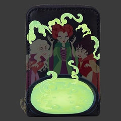 LOUNGEFLY Hocus Pocus Sanderson Sisters Cauldron Accordion Wallet