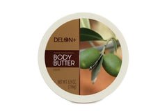 DELON Intense Moisturizing Body Butter, 6.9 Oz (Olive)