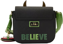 LOUNGEFLY Marvel Loki for President Crossbody Bag