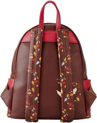 LOUNGEFLY Harry Potter Hogwarts Fall Leaves Mini Backpack