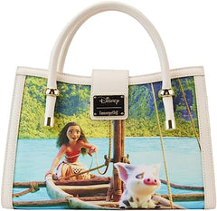 LOUNGEFLY Disney Moana Princess Scene Crossbody Bag