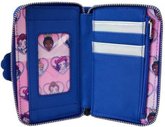 LOUNGEFLY Disney Princess Manga Style Zip Around Wallet