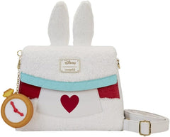Loungefly Disney Alice In Wonderland White Rabbit Crossbody Bag