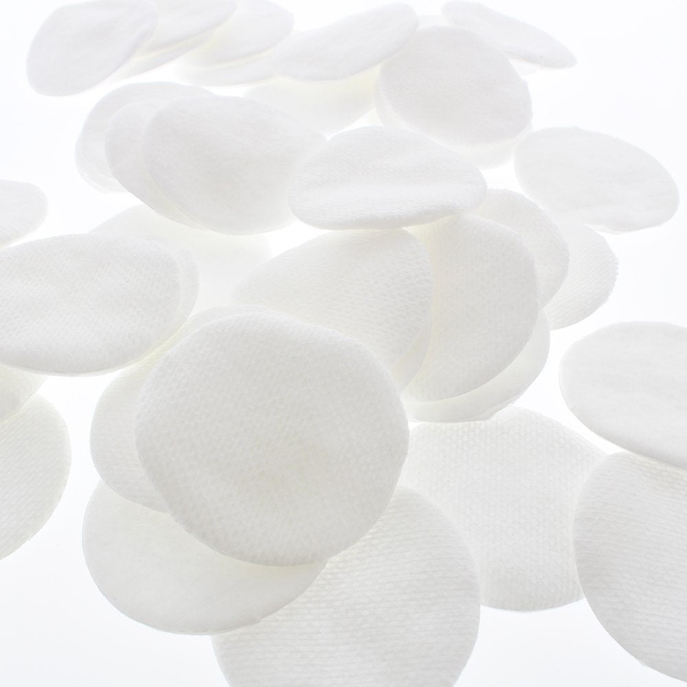 Delon Premium Cotton Rounds - 100% Hypoallergenic, Lint-Free, 2