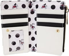 LOUNGEFLY Disney Minnie Mouse Rocks the Dots Classic Flap Wallet