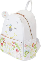 LOUNGEFLY Disney Winnie the Pooh Cosplay Folk Floral Mini Backpack