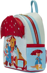 LOUNGEFLY Disney Winnie the Pooh and Friends Rainy Day Mini Backpack