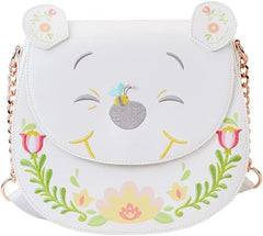 Loungefly Disney Winnie The Pooh Cosplay Folk Floral Crossbody Bag