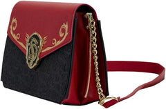 LOUNGEFLY House of the Dragon All Over Print House Targaryen Crossbody Bag