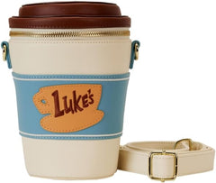 Loungefly Gilmore Girls Luke's Diner To-Go Coffee Cup Crossbody Bag
