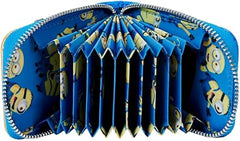 LOUNGEFLY Despicable Accordion Zip Around Wallet