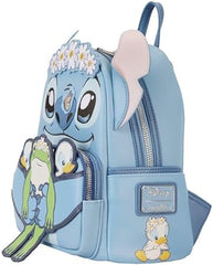 LOUNGEFLY Disney Stitch Springtime Daisy Mini Backpack