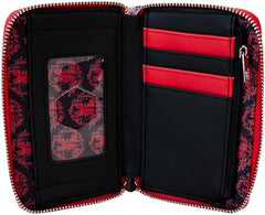LOUNGEFLY Marvel Spider-Verse Spider-Gwen Zip Around Wallet