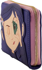 LOUNGEFLY Coraline Stars Glow Zip Around Wallet