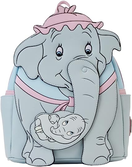 LOUNGEFLY Disney Dumbo Mrs Jumbo Cradle Trunk Mini Backpack by Loungefly Standard