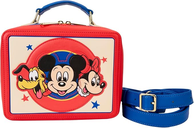 LOUNGEFLY Disney Mickey and Friends Classic Crossbody Bag