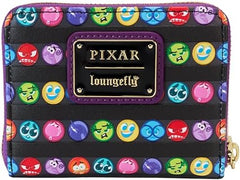 LOUNGEFLY Pixar Inside Out 2 Core Memories Zip Around Wallet