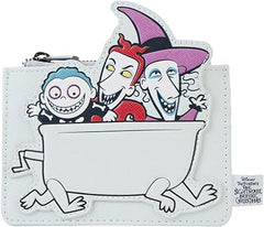 LOUNGEFLY Disney Nightmare Before Christmas Lock Shock Barrel Bathtub Card Holder