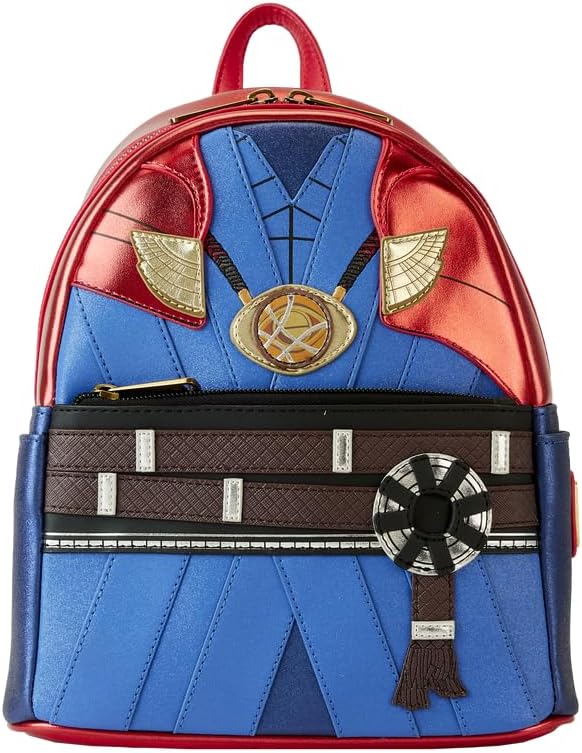 LOUNGEFLY Marvel Metallic Doctor Strange Mini Backpack