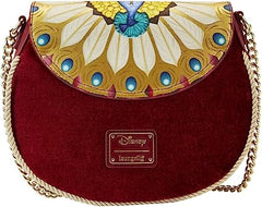 LOUNGEFLY Disney Snow White Evil Queen Throne Crossbody Purse