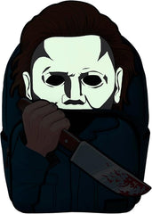 LOUNGEFLY Halloween Mike Meyers Full-Size Cosplay Backpack