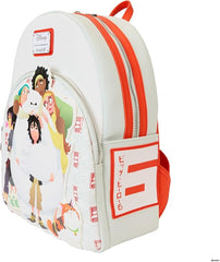 LOUNGEFLY Disney Big Hero 6 10th Anniversary Baymax Gang Mini Backpack